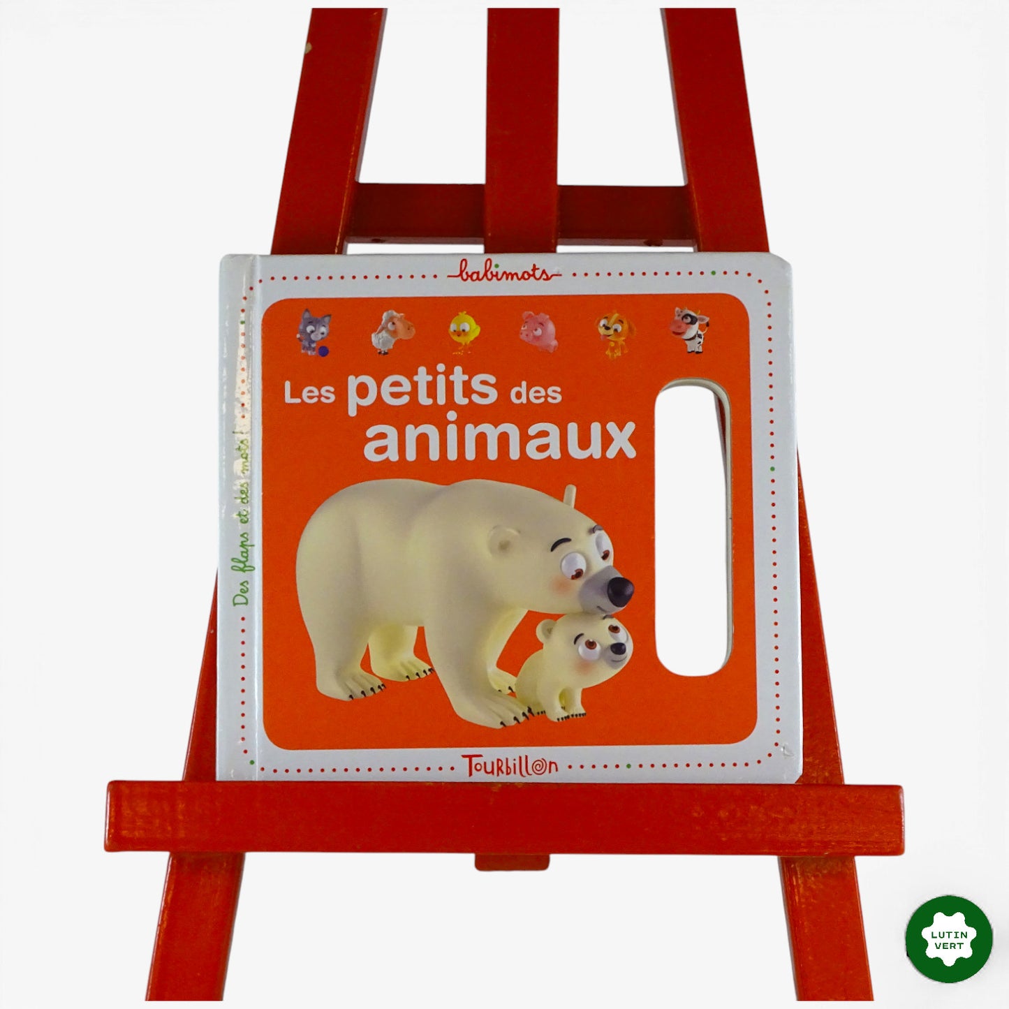 Les Petits des Animaux d'occasion TOURBILLON - Dès 9 mois | Ref 10572