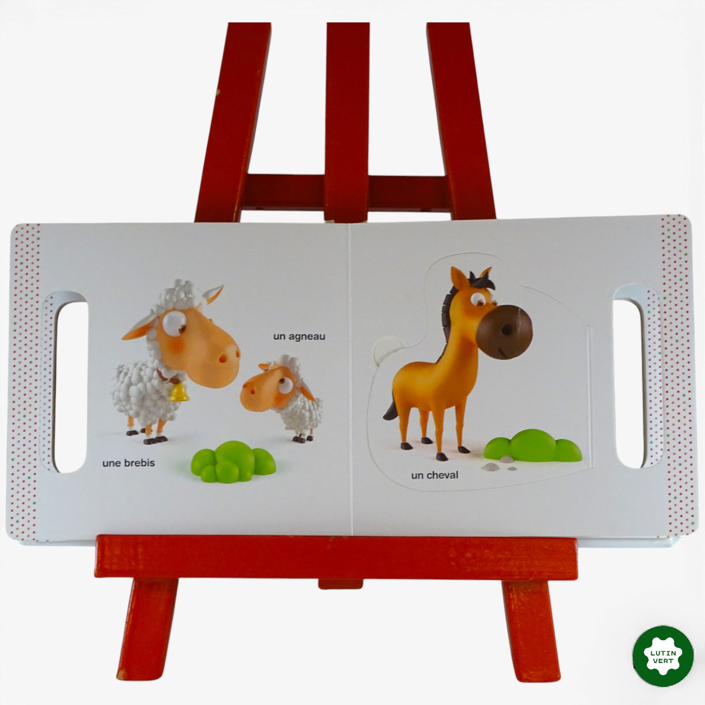 Les Petits des Animaux d'occasion TOURBILLON - Dès 9 mois | Ref 10572