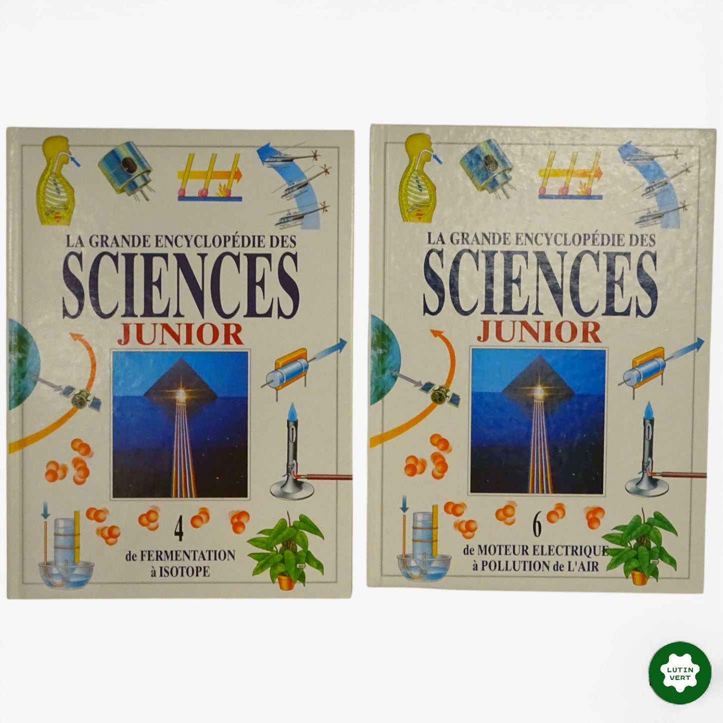 La Grande Encyclopédie des Sciences Junior 7/8 volumes d'occasion FRANCE LOISIRS - Dès 8 ans | Ref 10537
