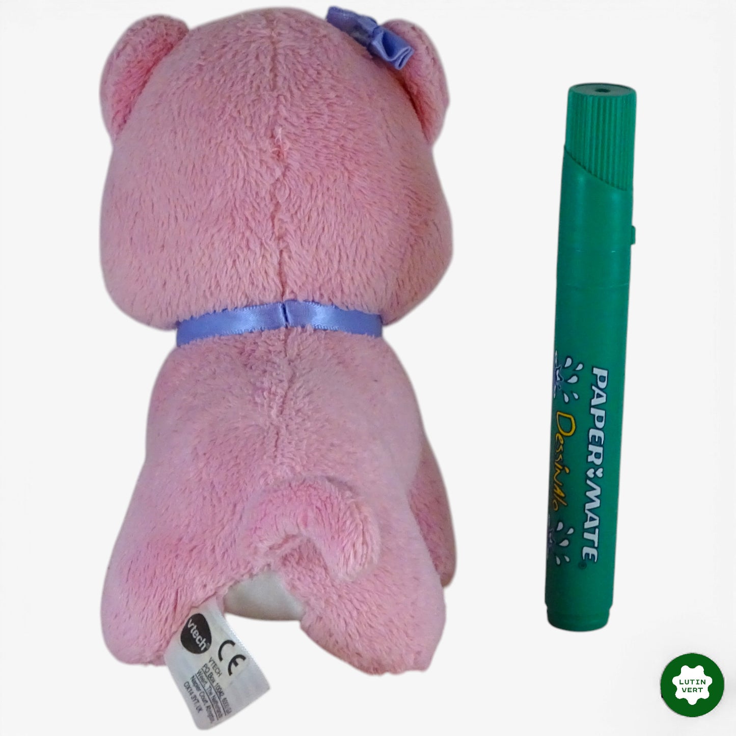 Peluche chatte rose d'occasion VTECH - Dès 3 ans | Ref 10628