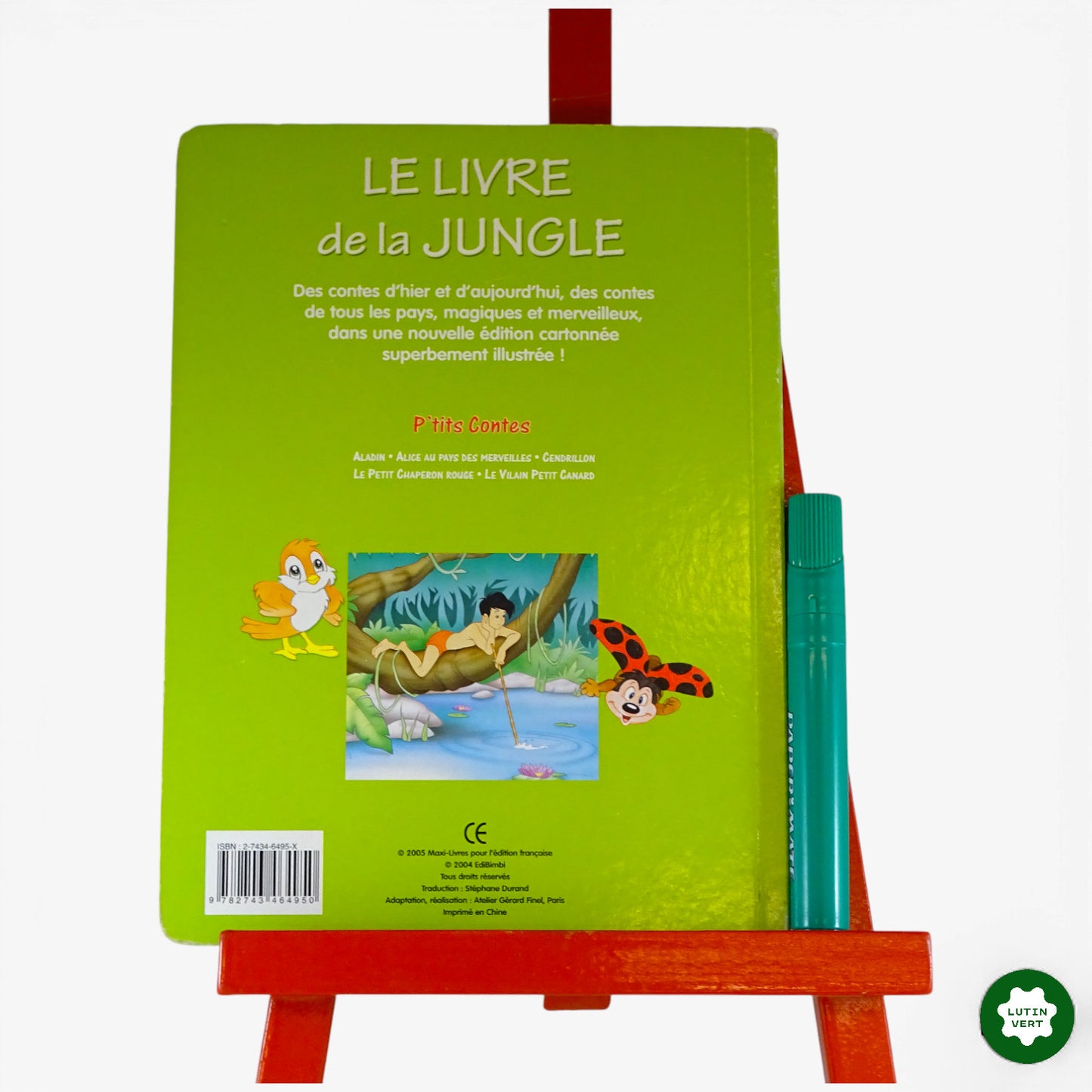 « Le Livre de la Jungle » d'occasion MAXI-LIVRES - Dès 3 ans | Ref 10547