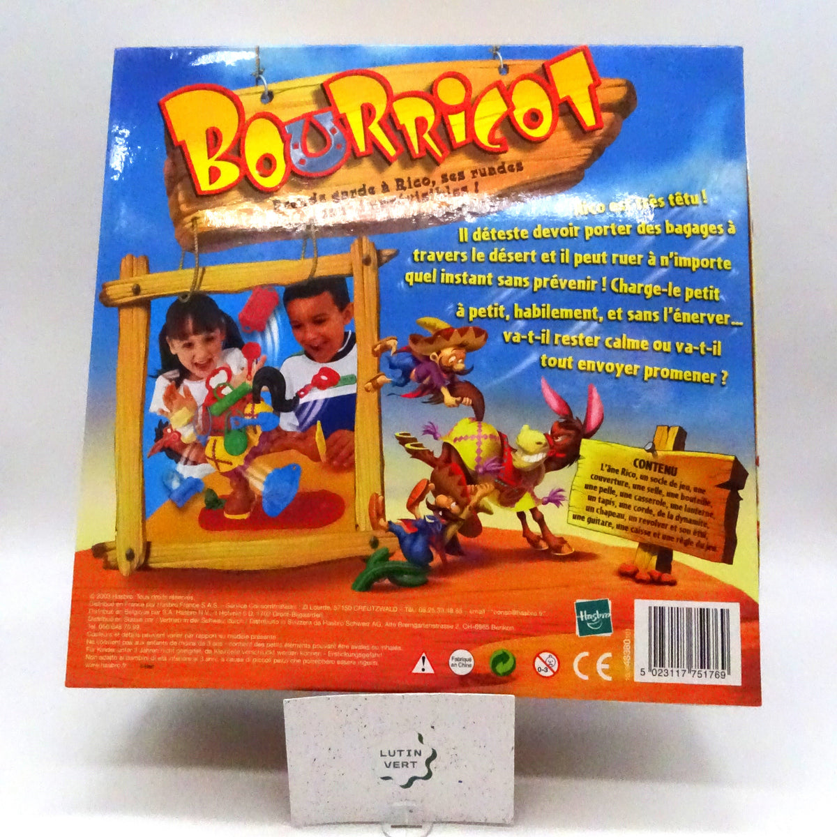 Bourricot HASBRO - Dès 4 ans | Ref 16044