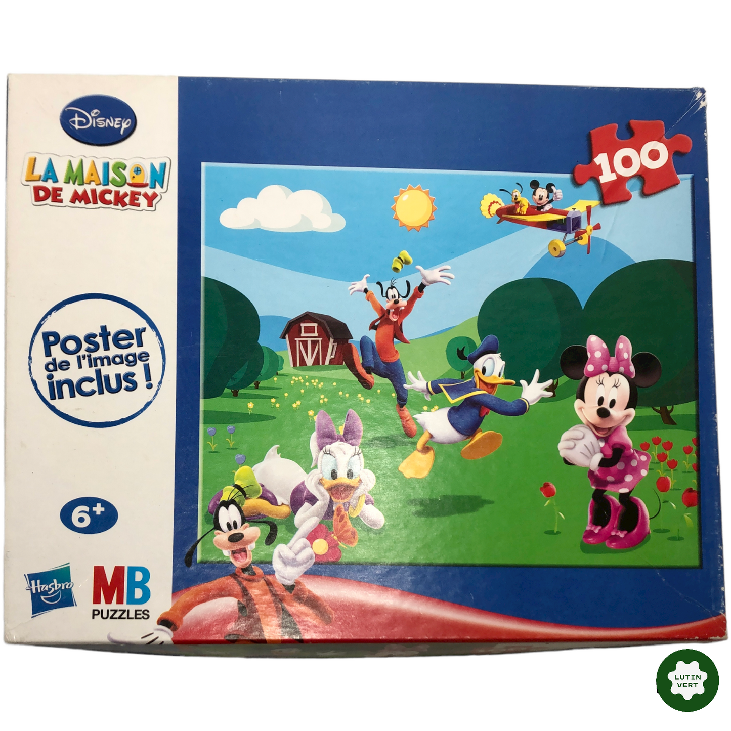 Puzzle d'occasion "La maison de Mickey" - Disney - MB PUZZLES