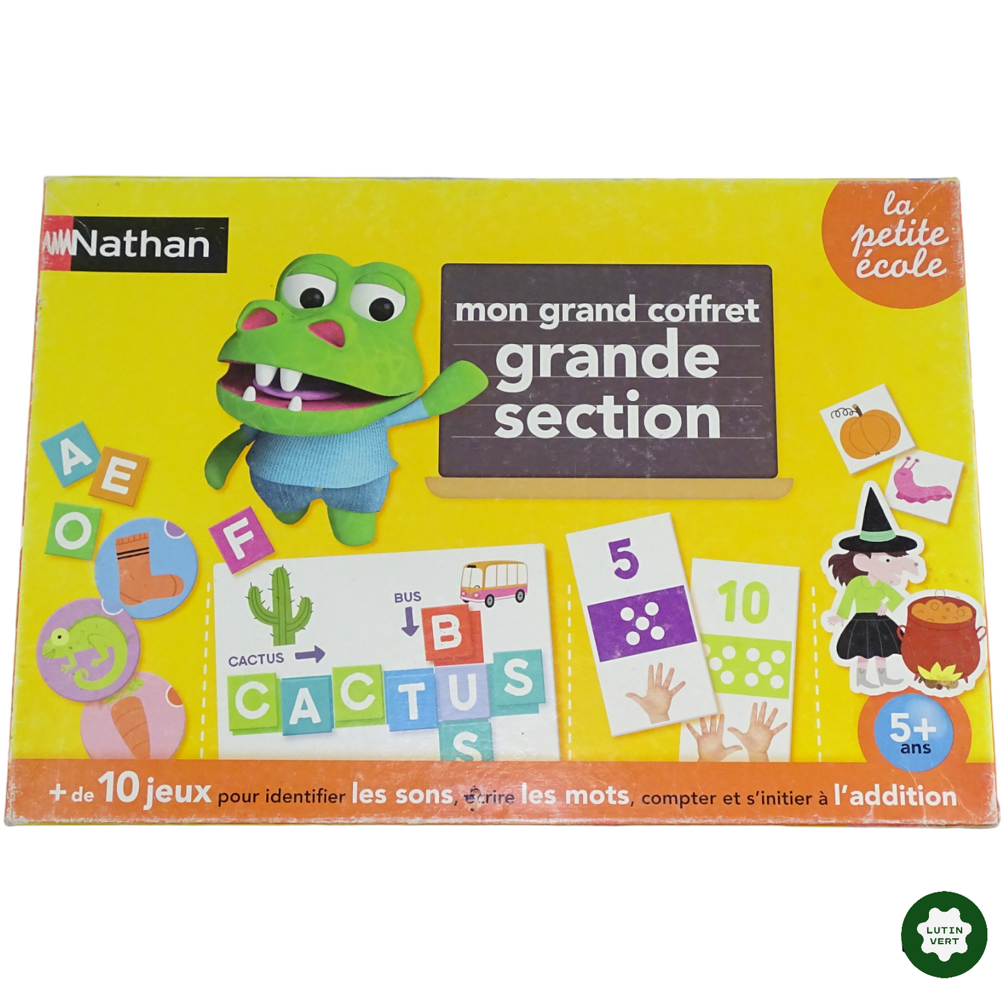 La petite école : Mon grand coffret grande section. d'occasion NATHAN - Dès 5 ans | Lutin Vert