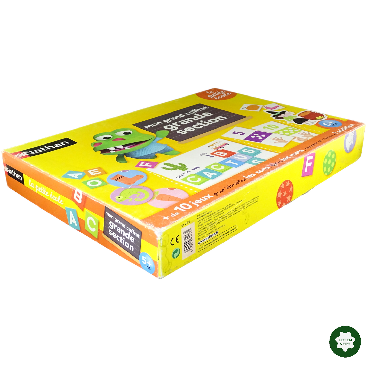La petite école : Mon grand coffret grande section. d'occasion NATHAN - Dès 5 ans | Lutin Vert