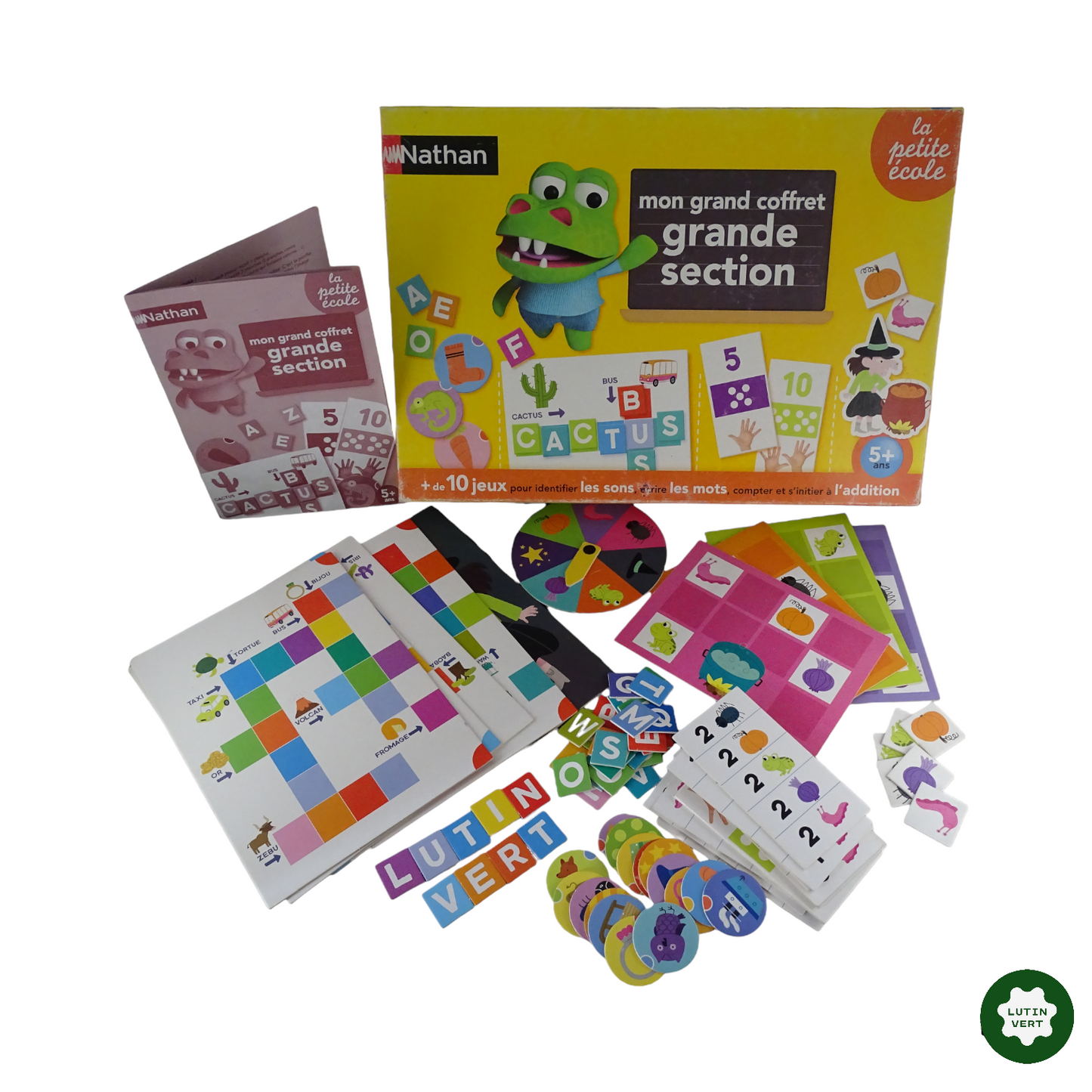 La petite école : Mon grand coffret grande section. d'occasion NATHAN - Dès 5 ans | Lutin Vert