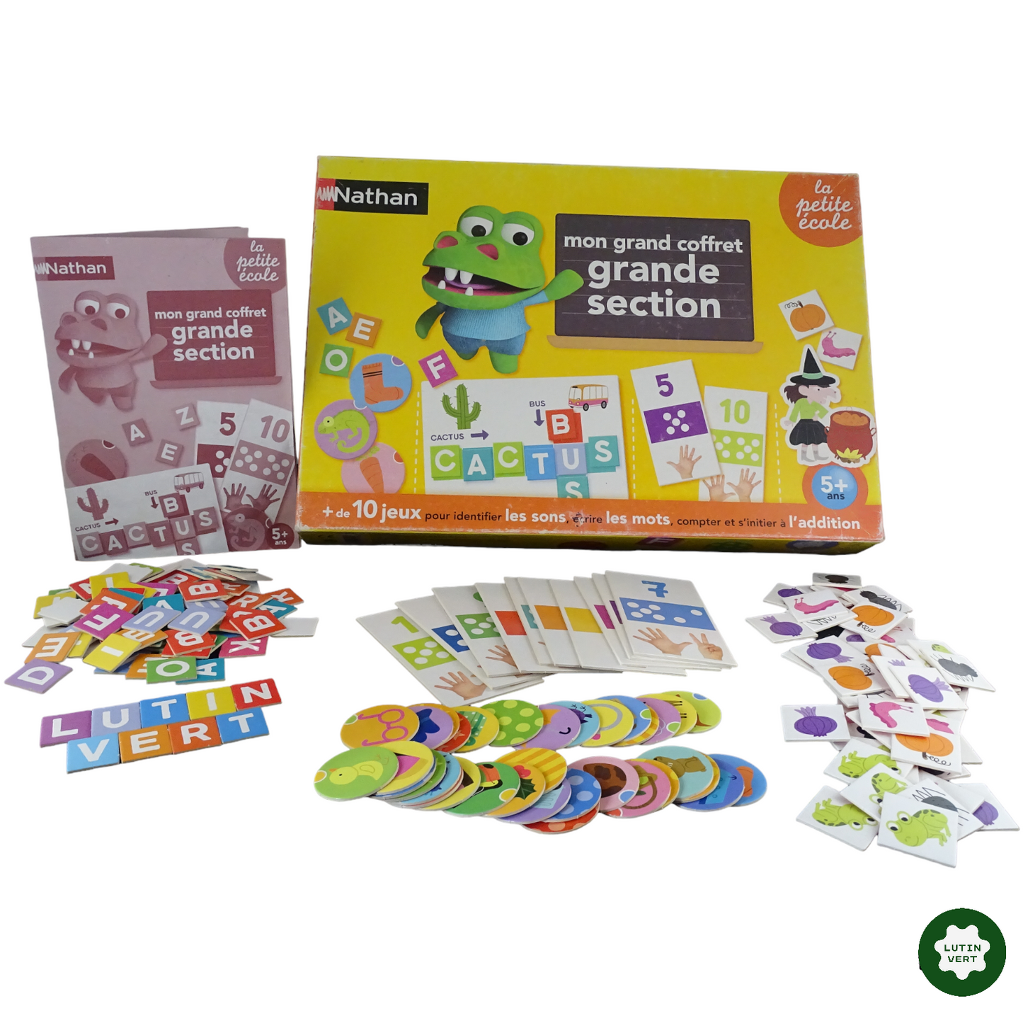 La petite école : Mon grand coffret grande section. d'occasion NATHAN - Dès 5 ans | Lutin Vert