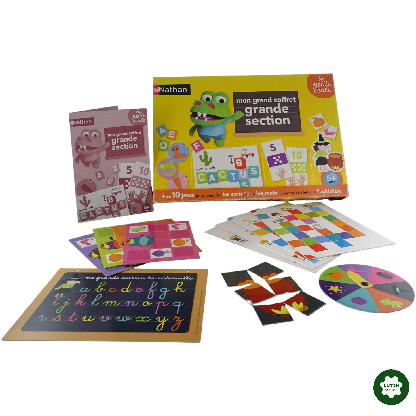 La petite école : Mon grand coffret grande section. d'occasion NATHAN - Dès 5 ans | Lutin Vert
