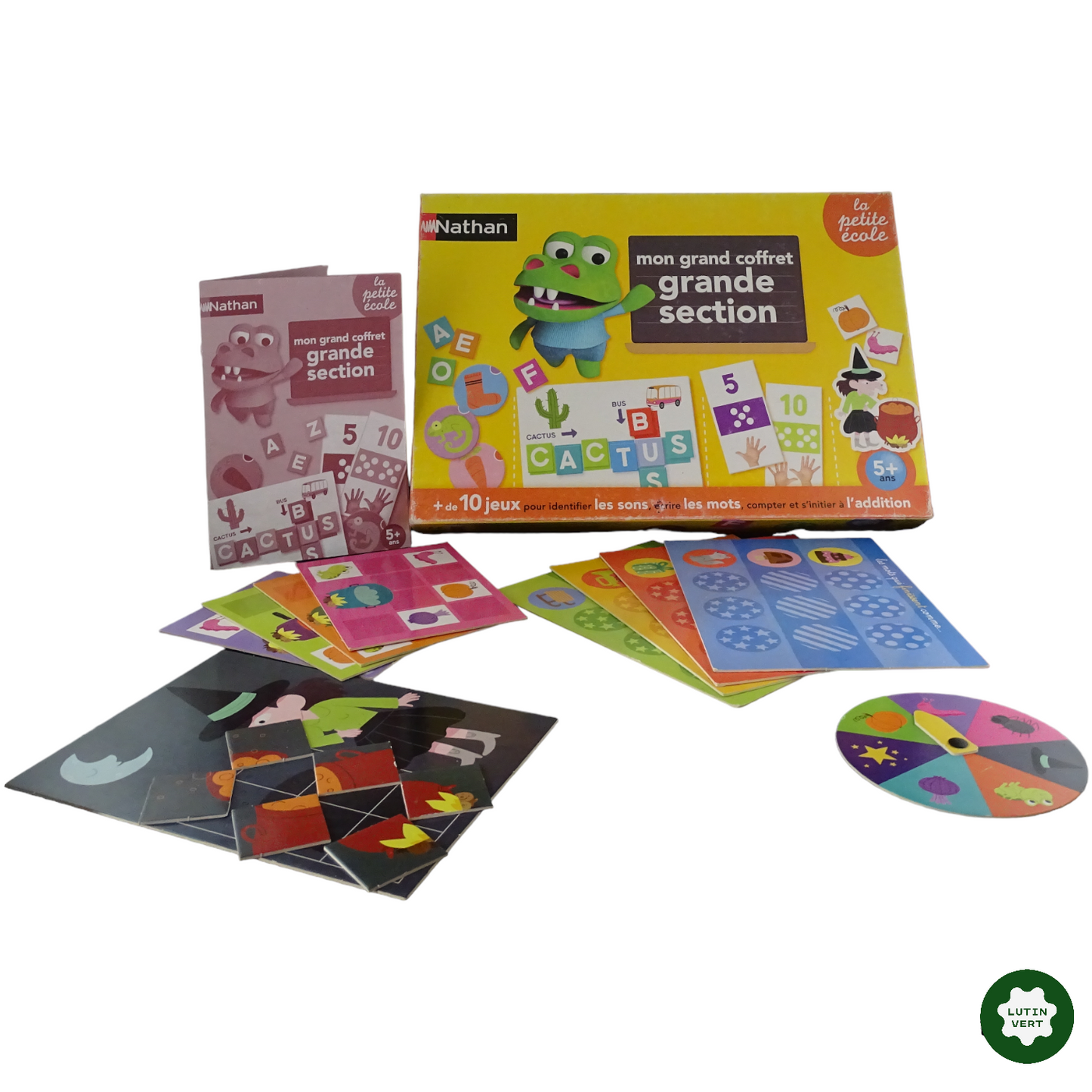 La petite école : Mon grand coffret grande section. d'occasion NATHAN - Dès 5 ans | Lutin Vert