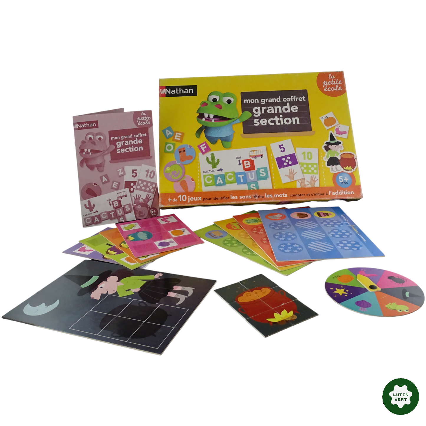 La petite école : Mon grand coffret grande section. d'occasion NATHAN - Dès 5 ans | Lutin Vert