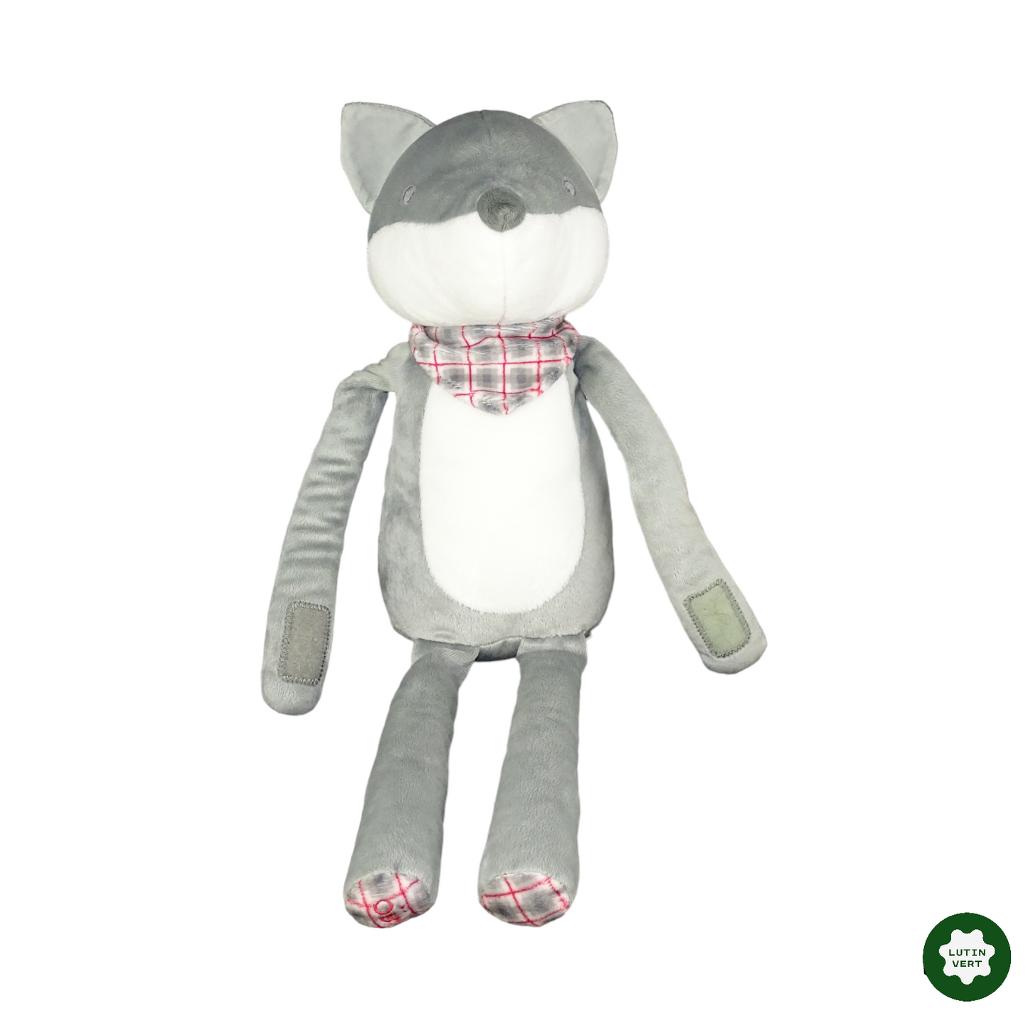 Renard gris et blanc. d'occasion OBAÏBI - Dès 6 mois | Lutin Vert