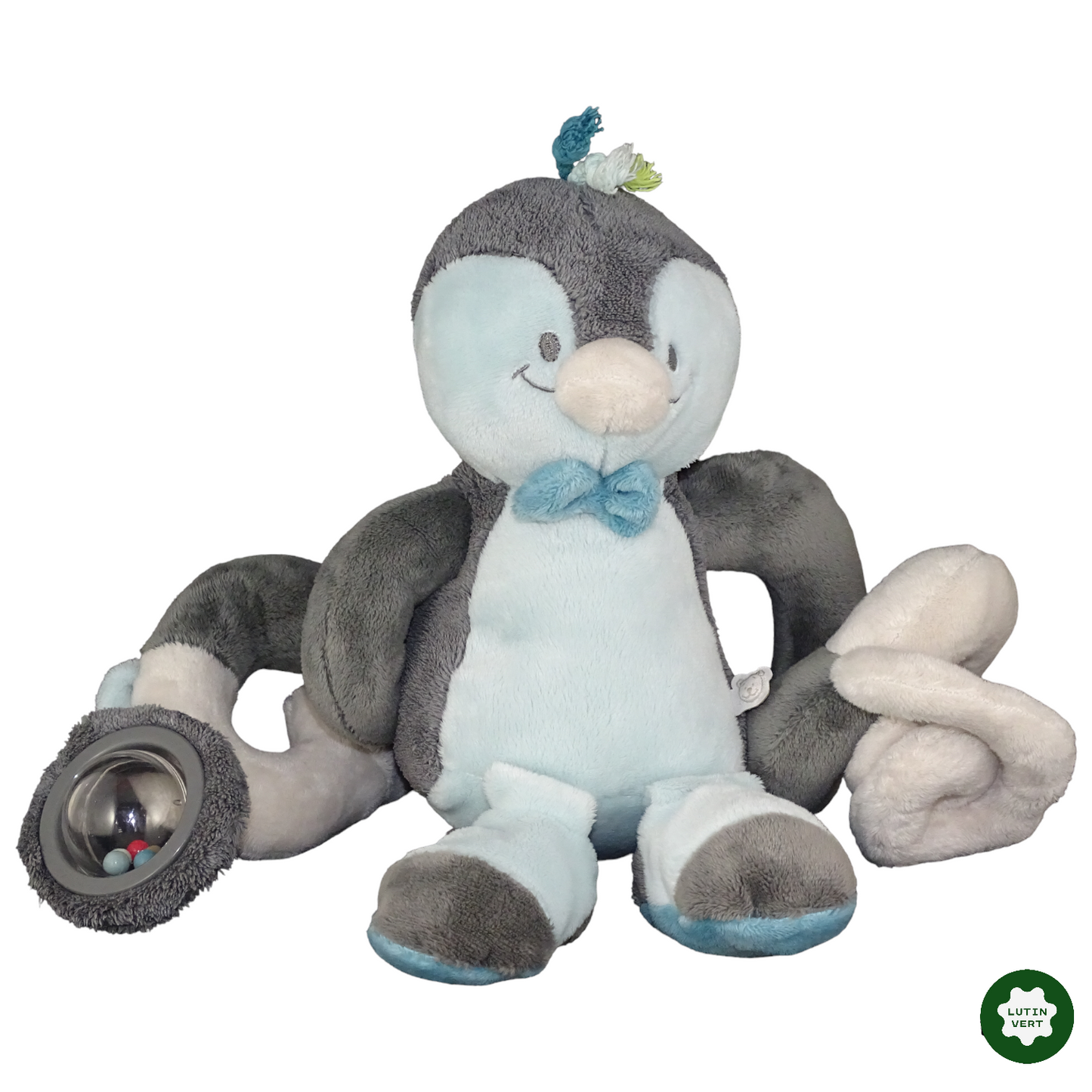 Pingouin Bleu et gris d'occasion NOUKIE’S - Dès 6 mois | Lutin Vert