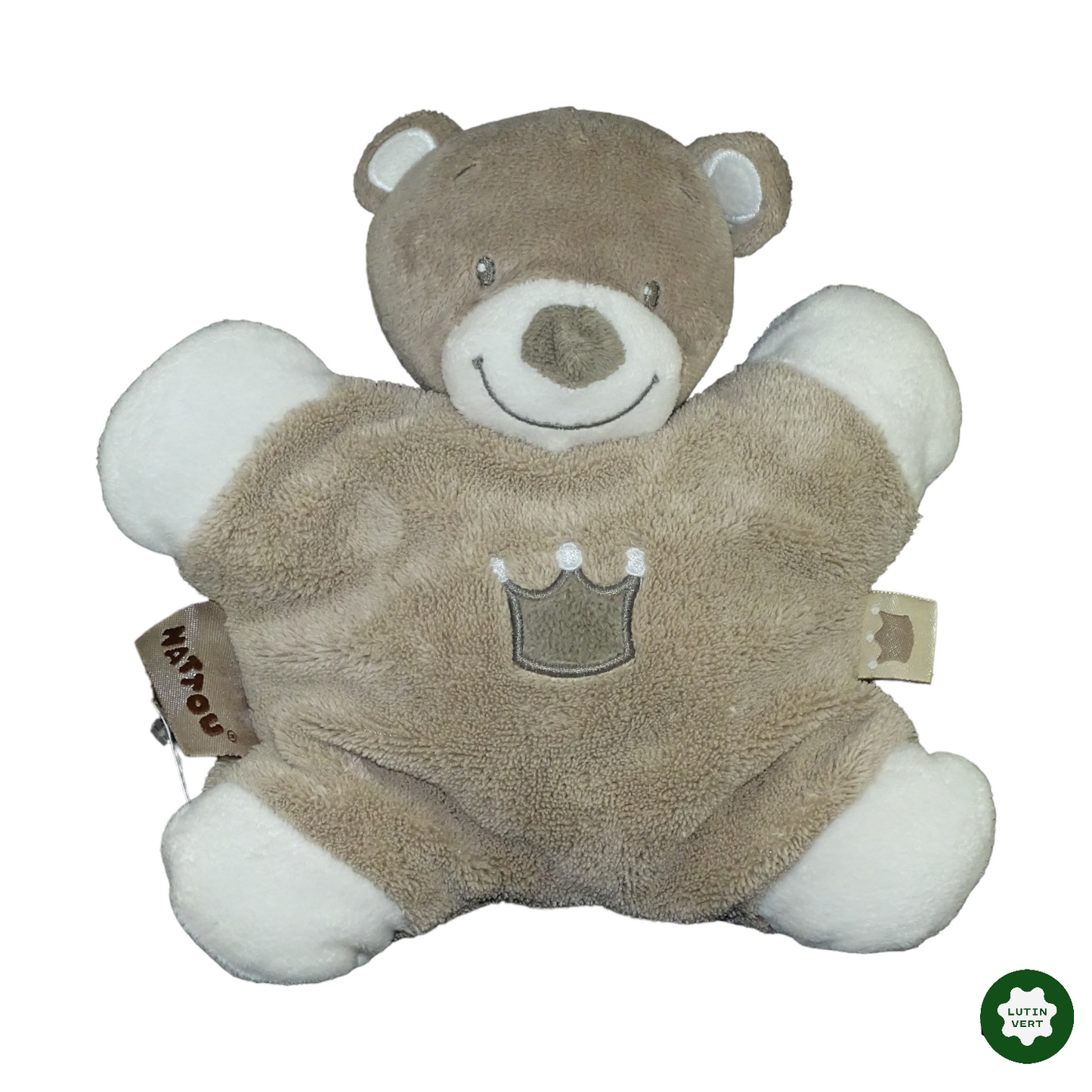 Petit ours à grelot d'occasion NATTOU - Dès 3 mois | Lutin Vert
