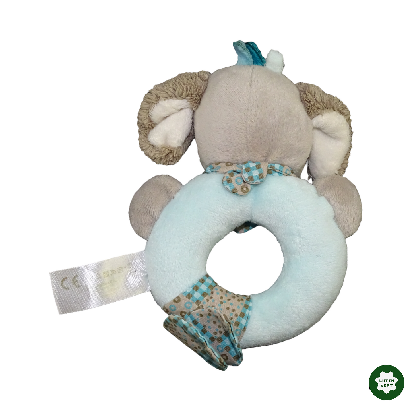 Hochet chien bleu d'occasion NATTOU - Dès 3 mois | Lutin Vert