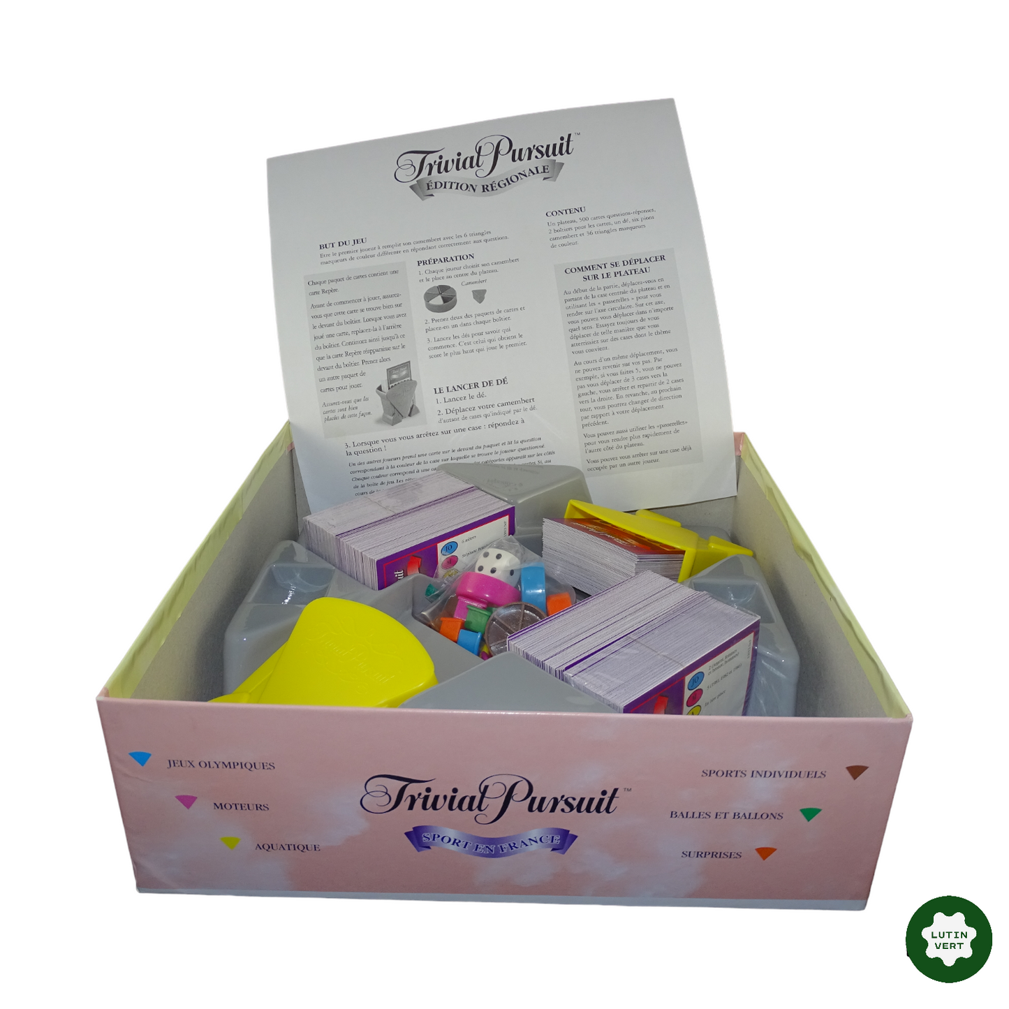Trivial Pursuit Sport en France d'occasion HASBRO - Dès 15 ans | Lutin Vert