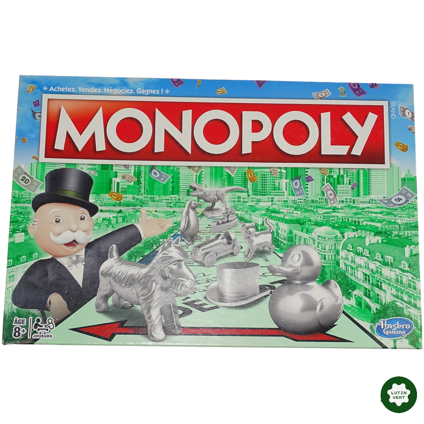 Monopoly d'occasion HASBRO - Dès 8 ans | Lutin Vert