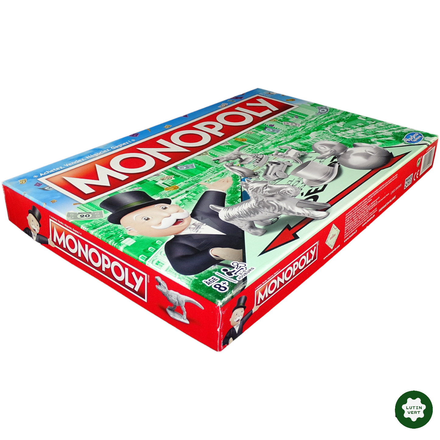 Monopoly d'occasion HASBRO - Dès 8 ans | Lutin Vert