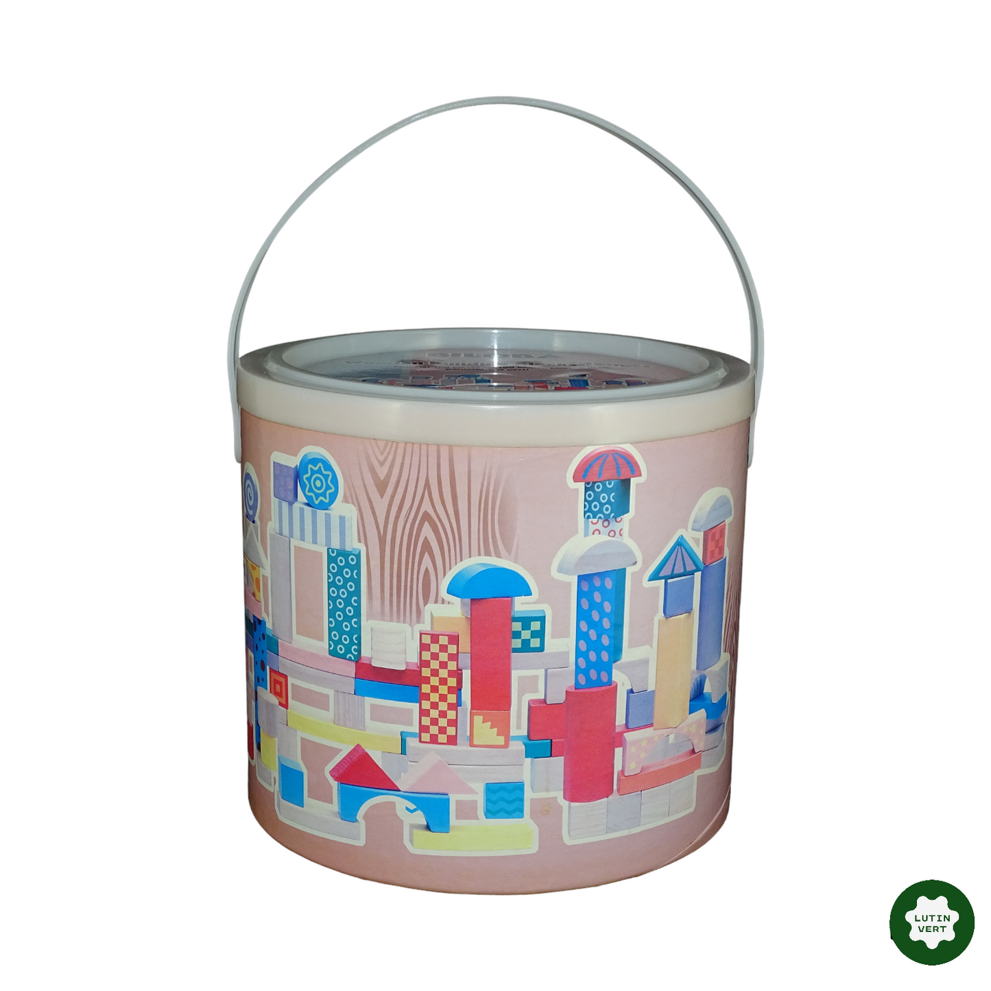 Cubes en bois d'occasion BILOBA - dès 18 mois | Lutin Vert