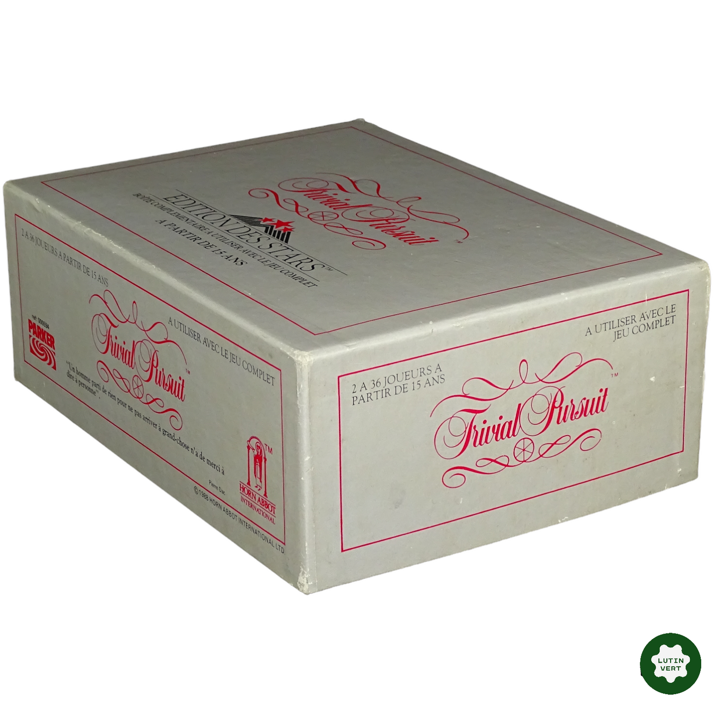 Trivial Pursuit : Édition Des Stars d'occasion PARKER - Dès 15 ans | Lutin Vert