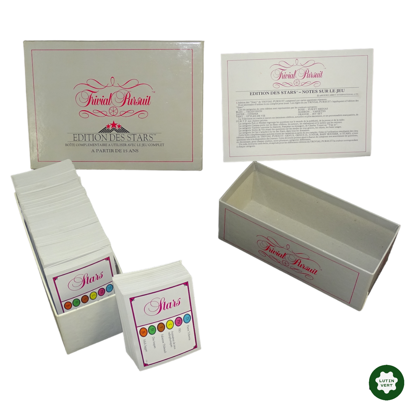 Trivial Pursuit : Édition Des Stars d'occasion PARKER - Dès 15 ans | Lutin Vert