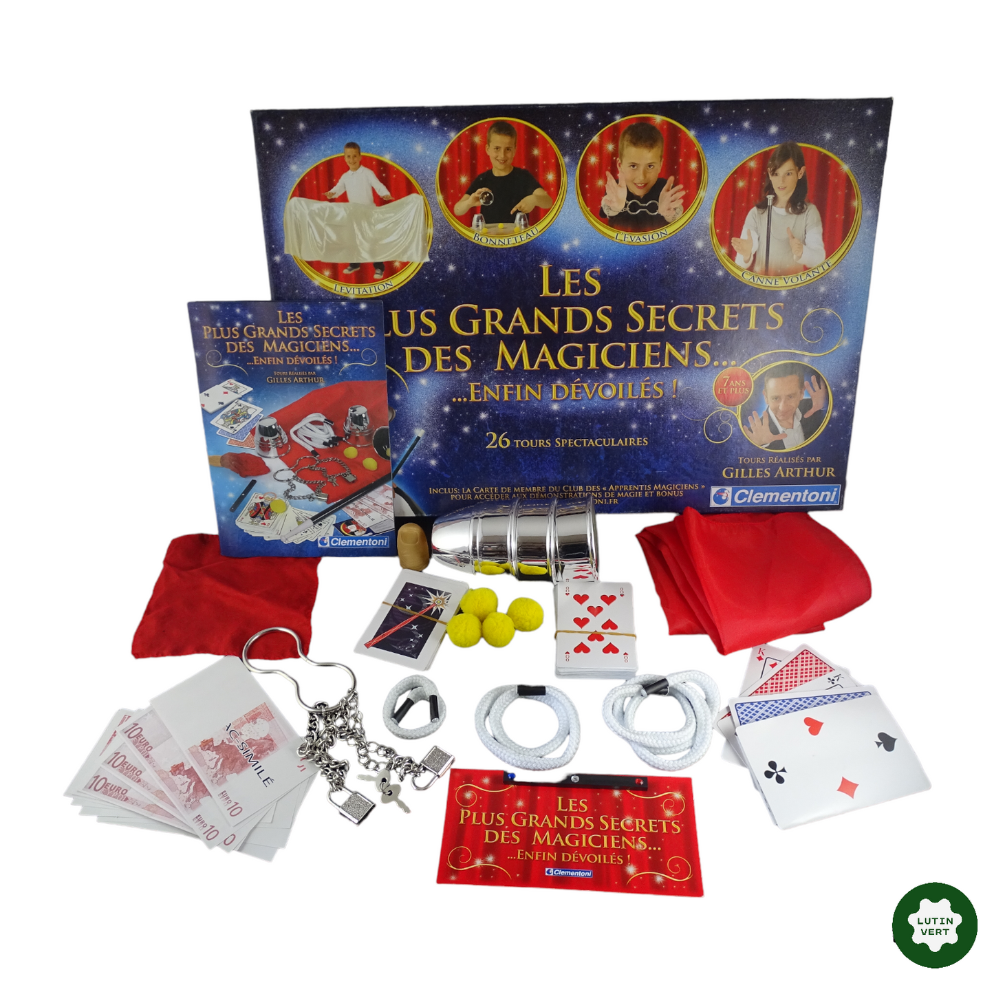 Les plus grands secrets des magiciens enfin dévoilés ! d'occasion CLEMENTONI - Dès 7 ans | Lutin Vert