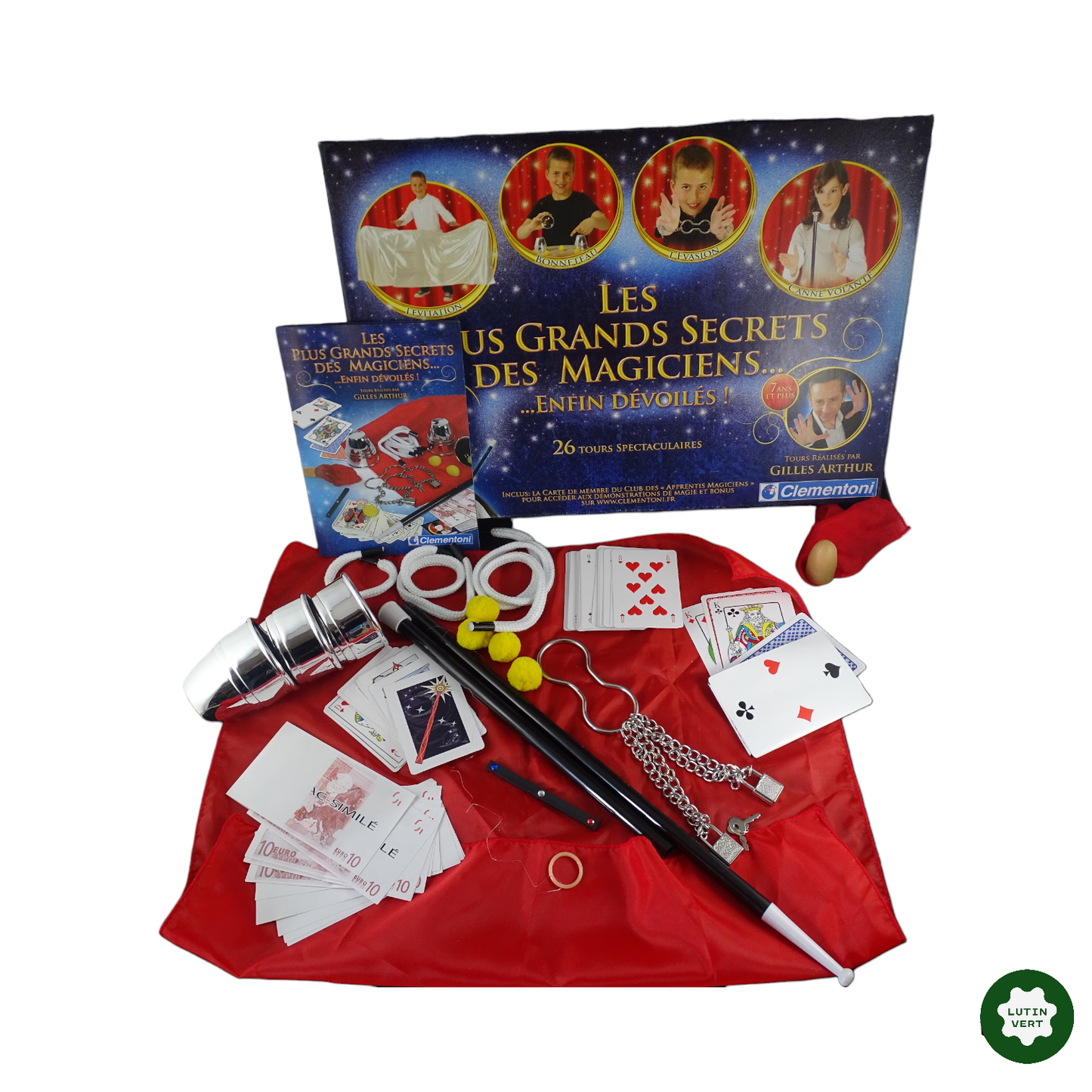 Les plus grands secrets des magiciens enfin dévoilés ! d'occasion CLEMENTONI - Dès 7 ans | Lutin Vert