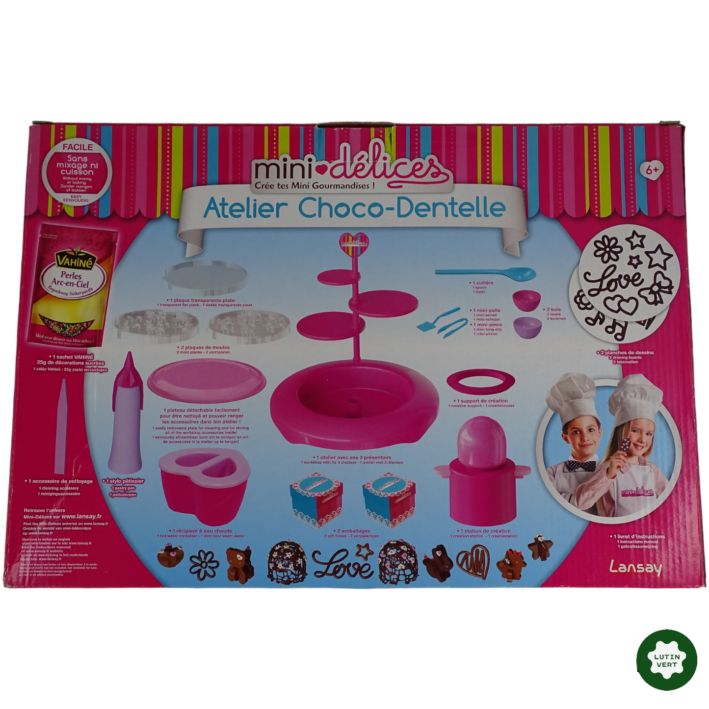 Mini délices : Atelier Choco-Dentelle d'occasion LANSAY - Dès 6 ans | Lutin Vert