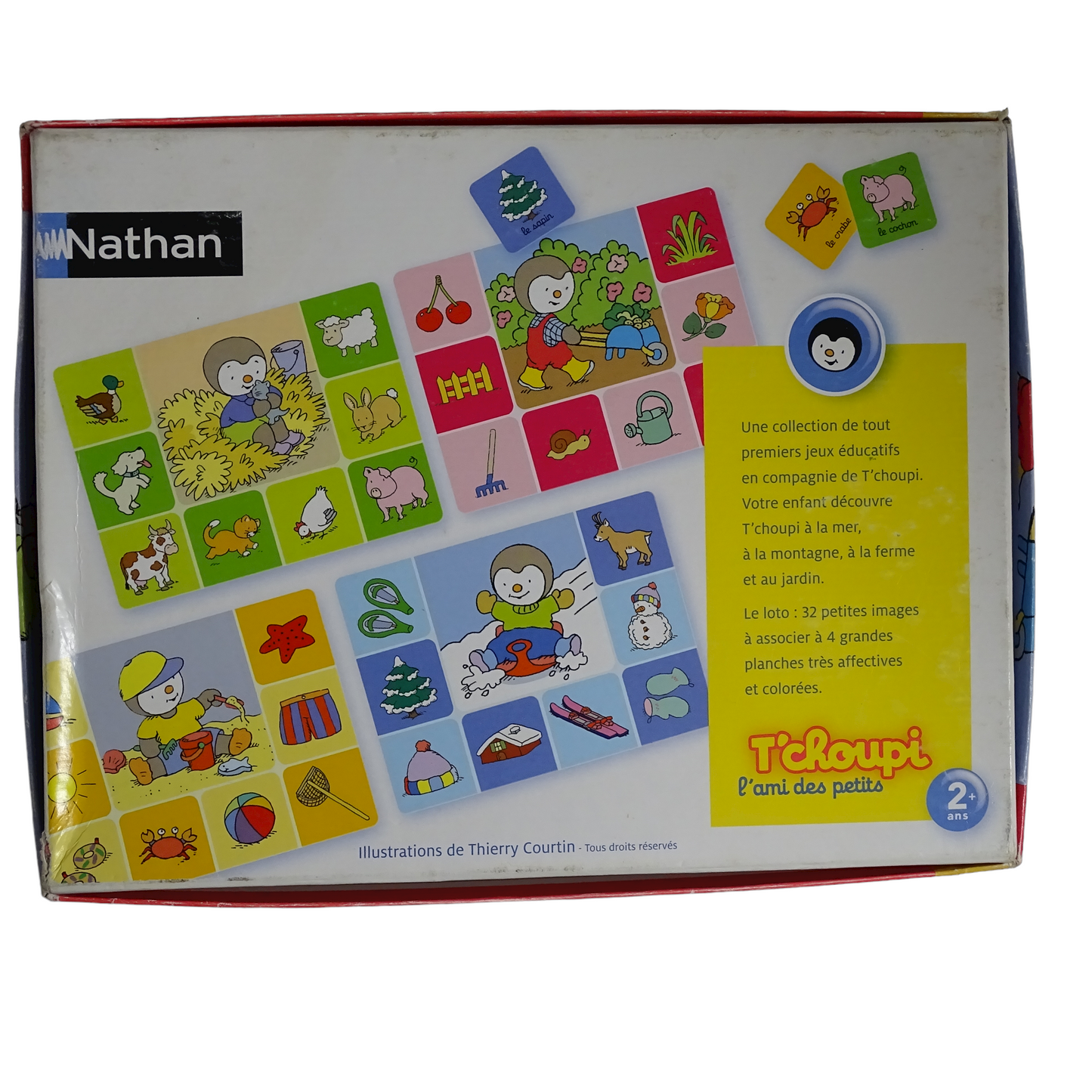Mon loto T'choupi d'occasion NATHAN