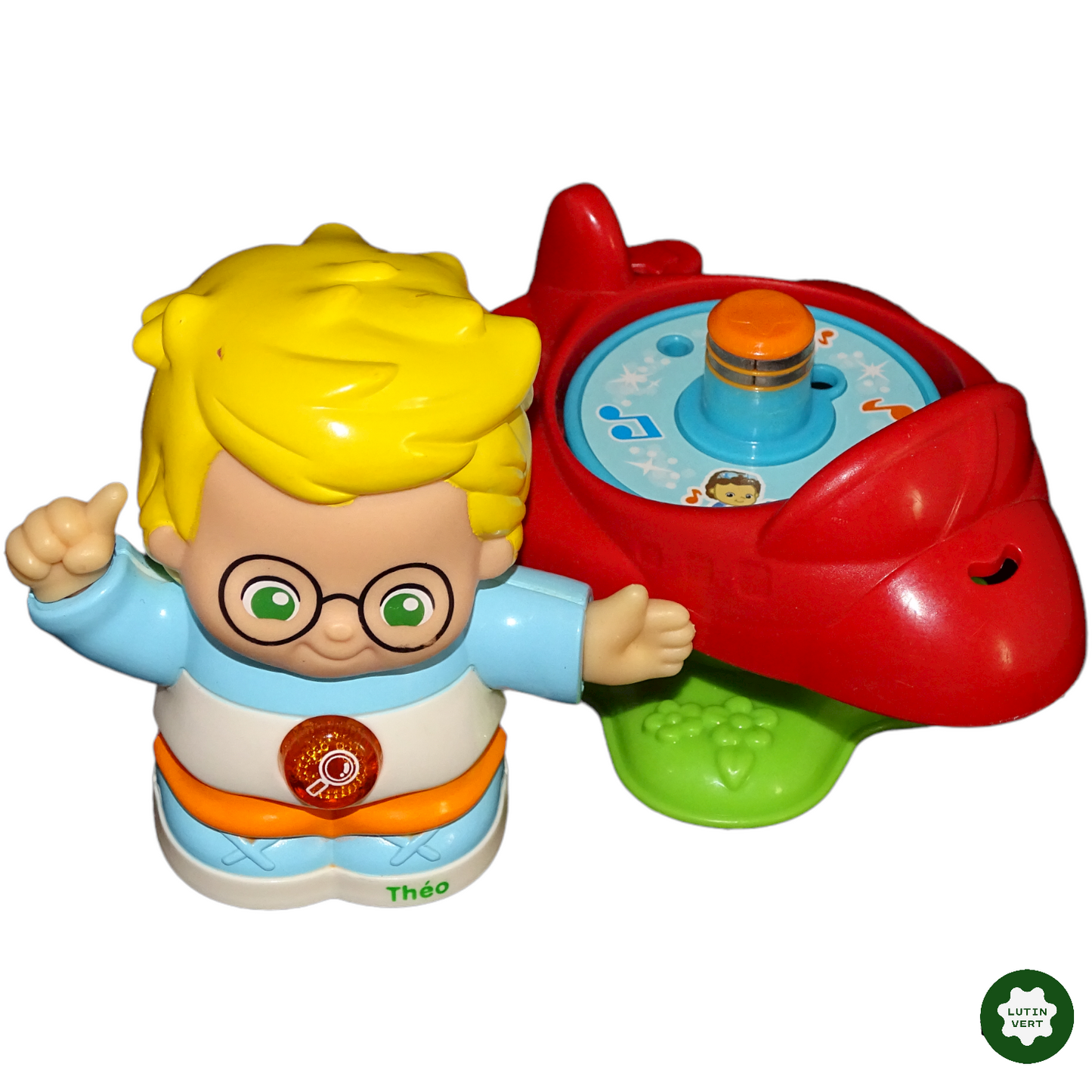 Théo l'intello - Véhicule et figurine d'occasion Tut tut copains VTECH
