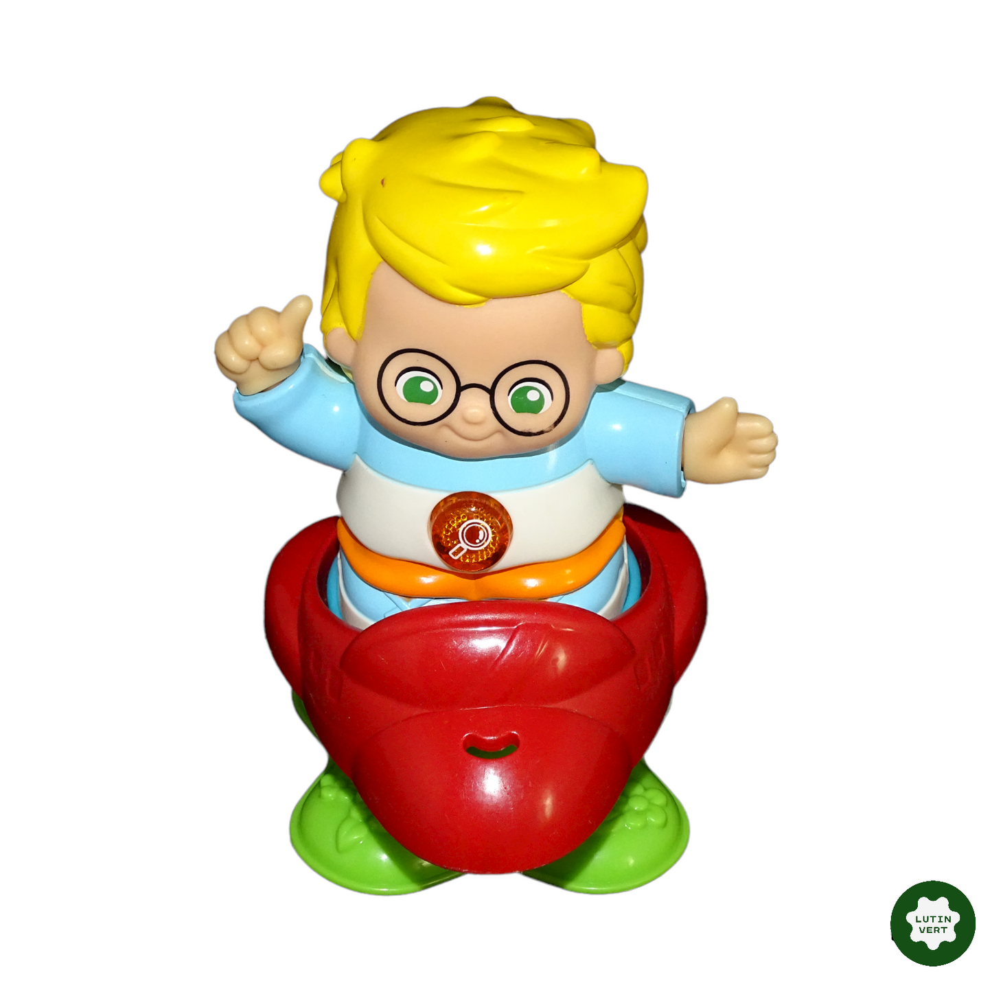 Théo l'intello - Véhicule et figurine d'occasion Tut tut copains VTECH