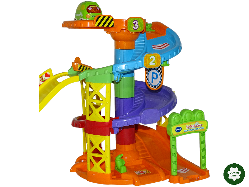Mon parking toboggan d'occasion - Tut Tut Bolides - VTECH - Lutin Vert