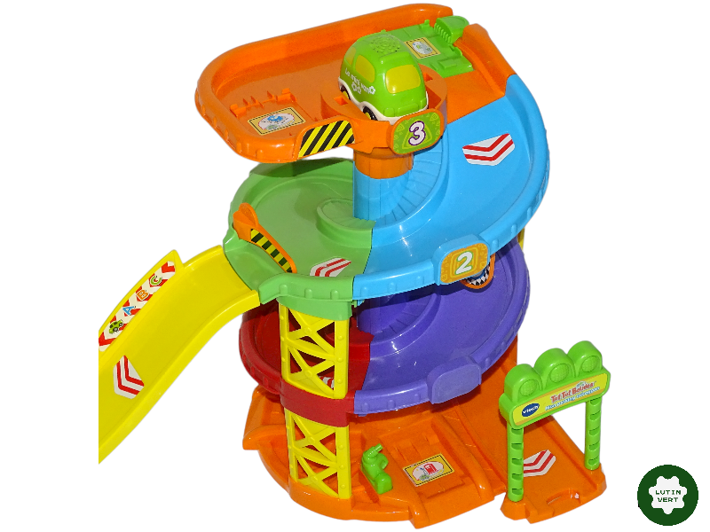 Mon parking toboggan d'occasion - Tut Tut Bolides - VTECH - Lutin Vert