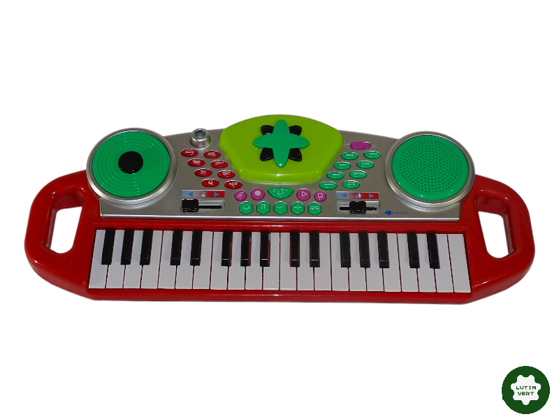 Piano électronique rouge - ItsImagical