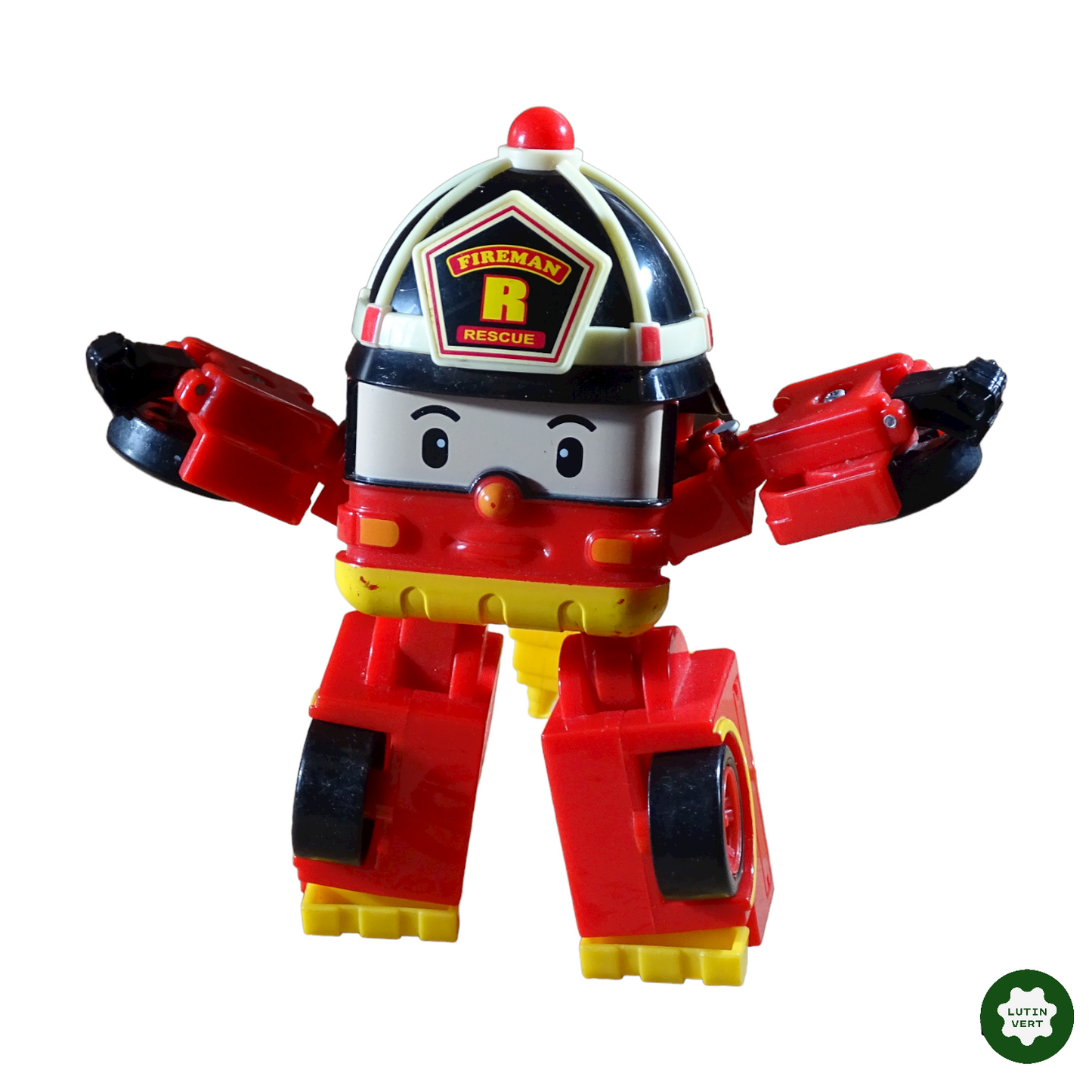Roy le pompier d'occasion - Robocar Poli - Silverlit - Lutin Vert