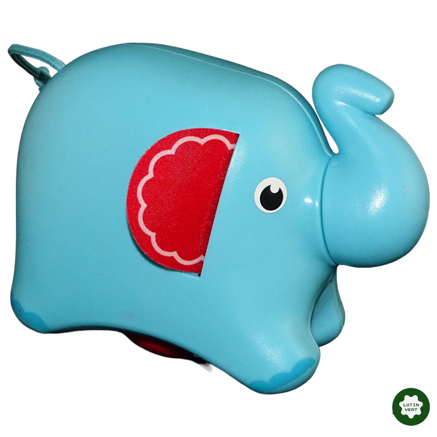 Élephant à roulette bleu ciel d'occasion - Fisher-Price - Lutin Vert