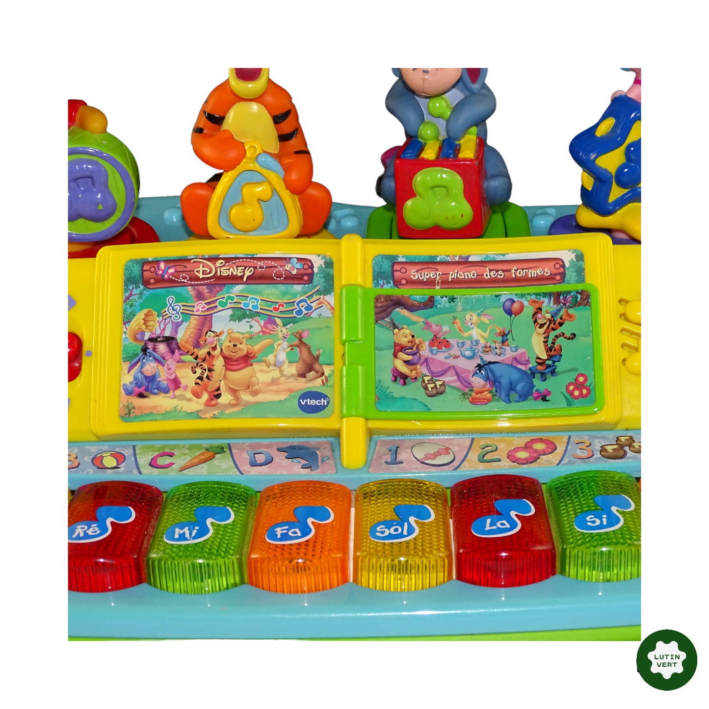 Super piano des formes et musical Winnie l’Ourson occasion Vtech - Dès 3 ans | Lutin Vert