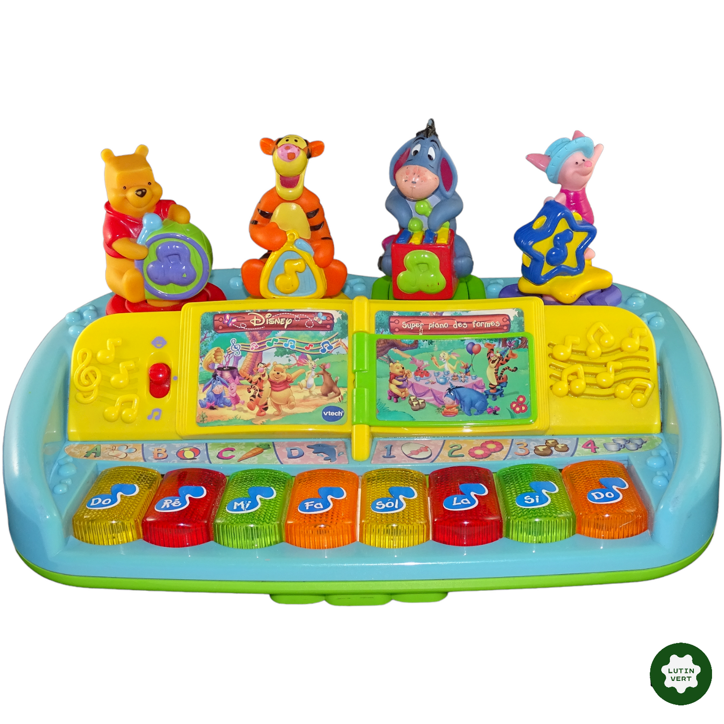Super piano des formes et musical Winnie l’Ourson occasion Vtech - Dès 3 ans | Lutin Vert