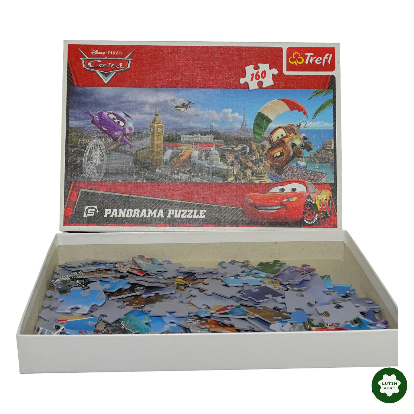 Puzzle panorama Cars occasion Trefl - Dès 5 ans | Lutin Vert