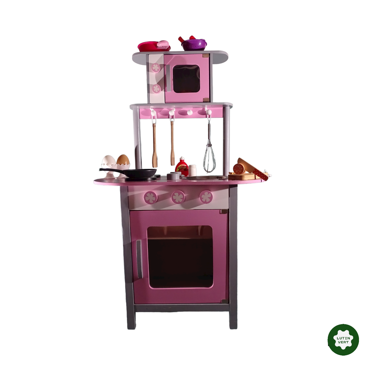 Cuisinière de jeu rose occasion - Dès 4 ans | Lutin Vert