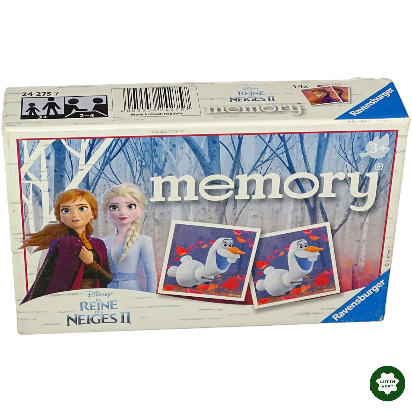 Memory La Reine des Neiges II occasion Ravensburger - Dès 3 ans ans | Lutin Vert