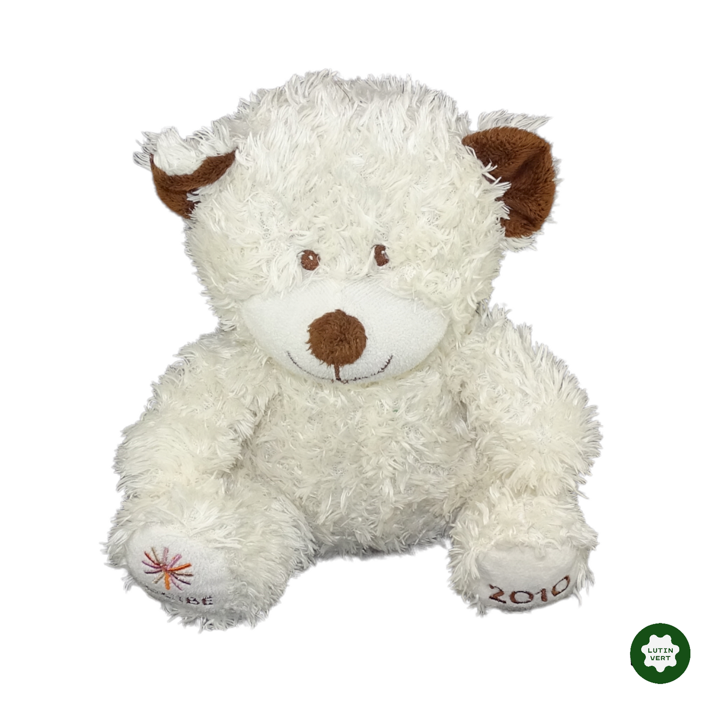 Ours blanc en peluche occasion NOCIBÉ - Dès 1 an | Lutin Vert