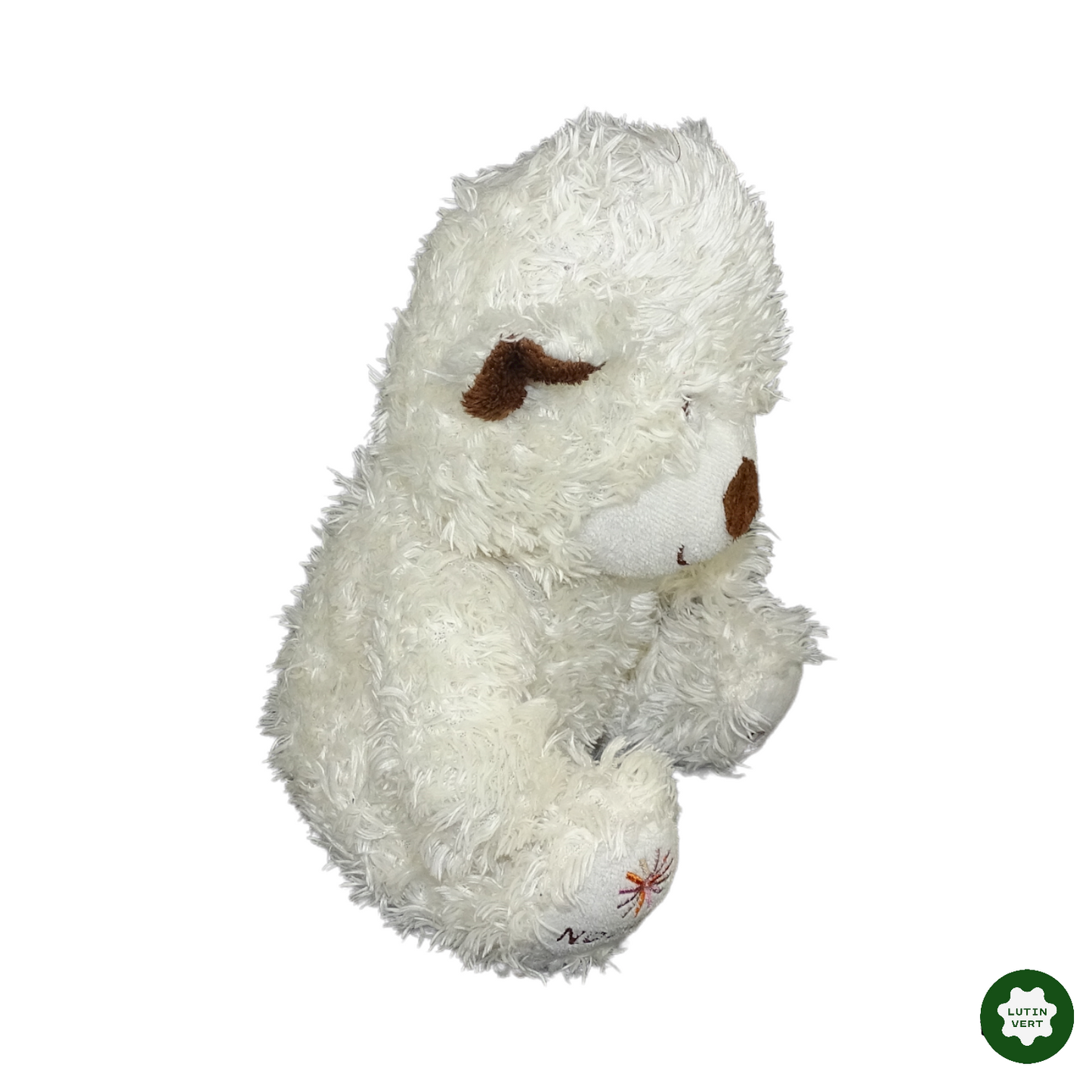 Ours blanc en peluche occasion NOCIBÉ - Dès 1 an | Lutin Vert