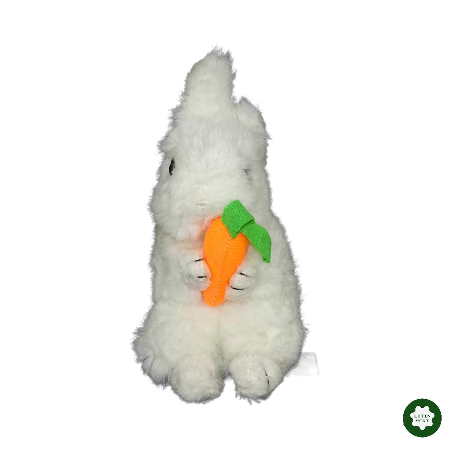Lapin en peluche blanc occasion - Dès 3 ans | Lutin Vert