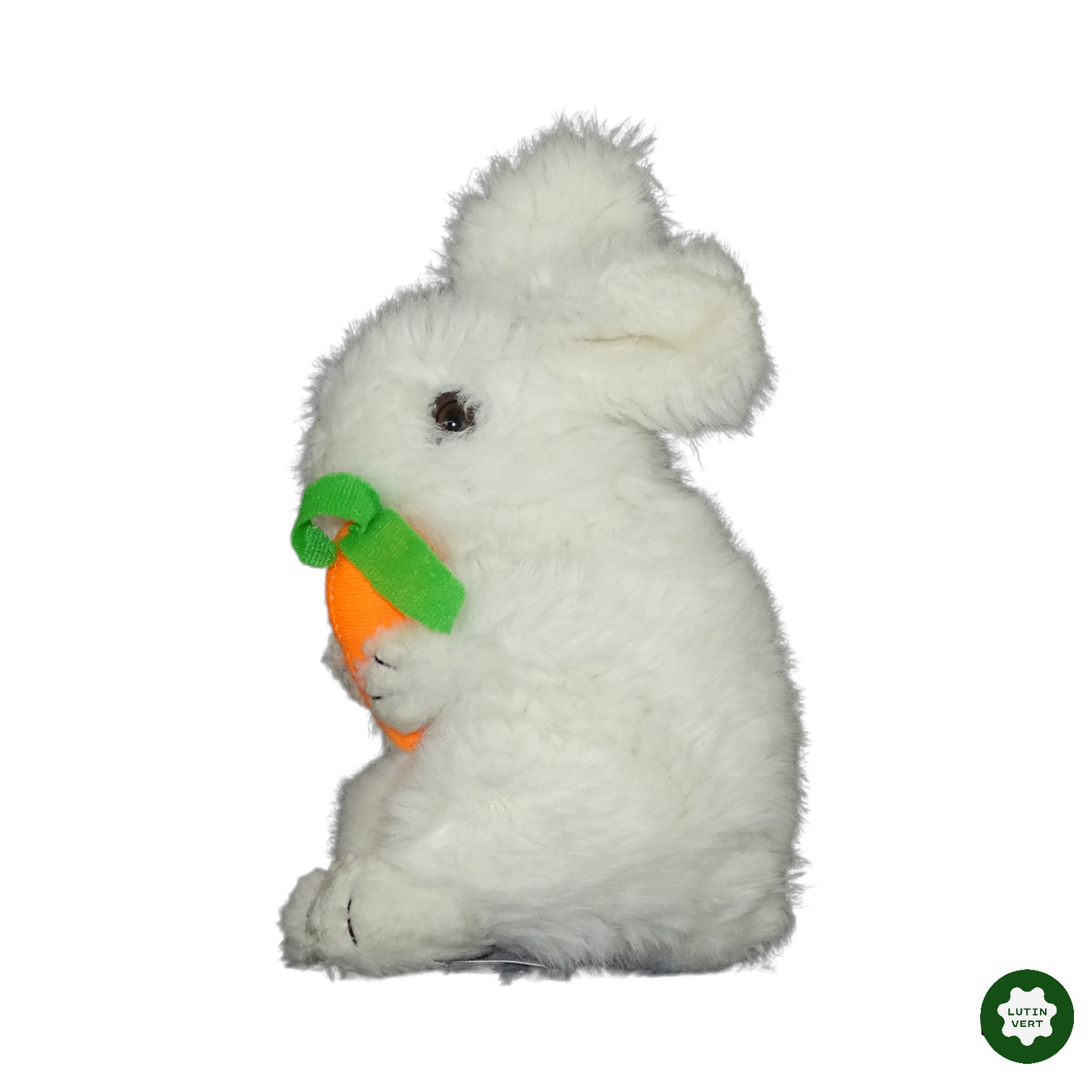 Lapin en peluche blanc occasion - Dès 3 ans | Lutin Vert