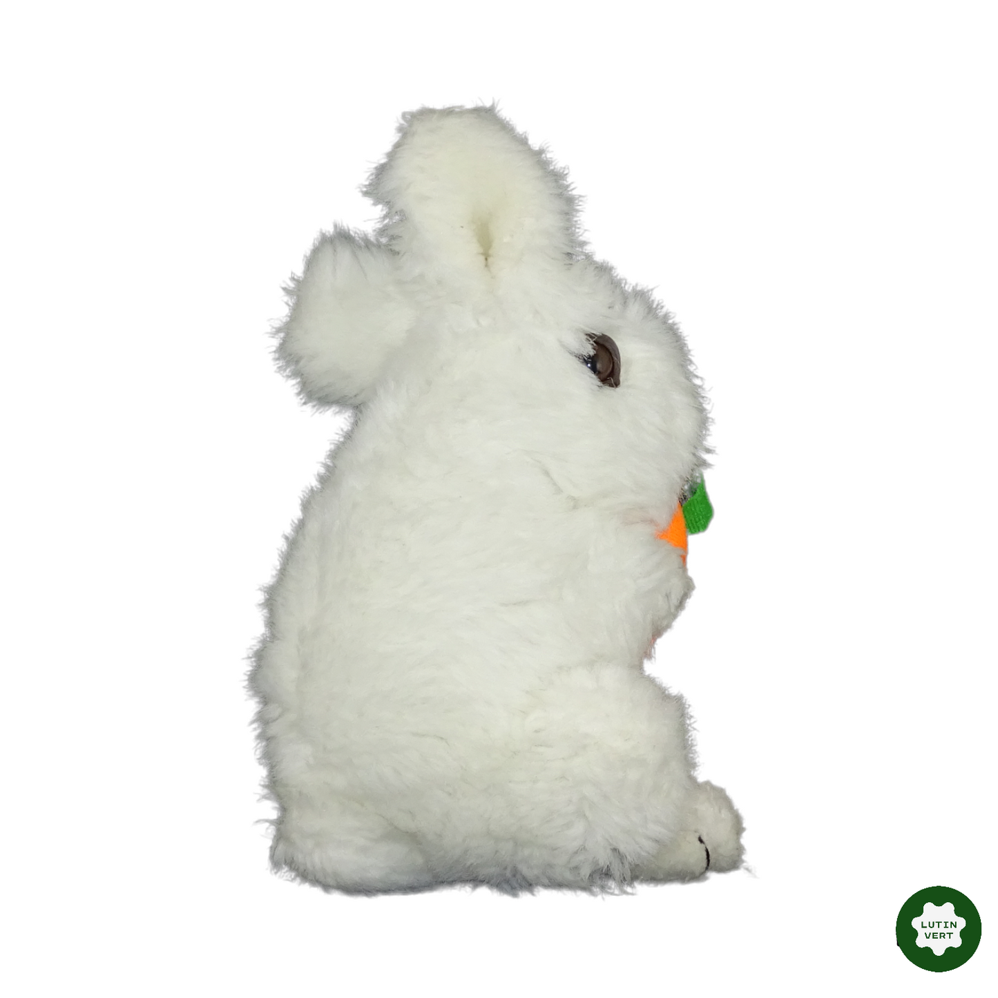 Lapin en peluche blanc occasion - Dès 3 ans | Lutin Vert