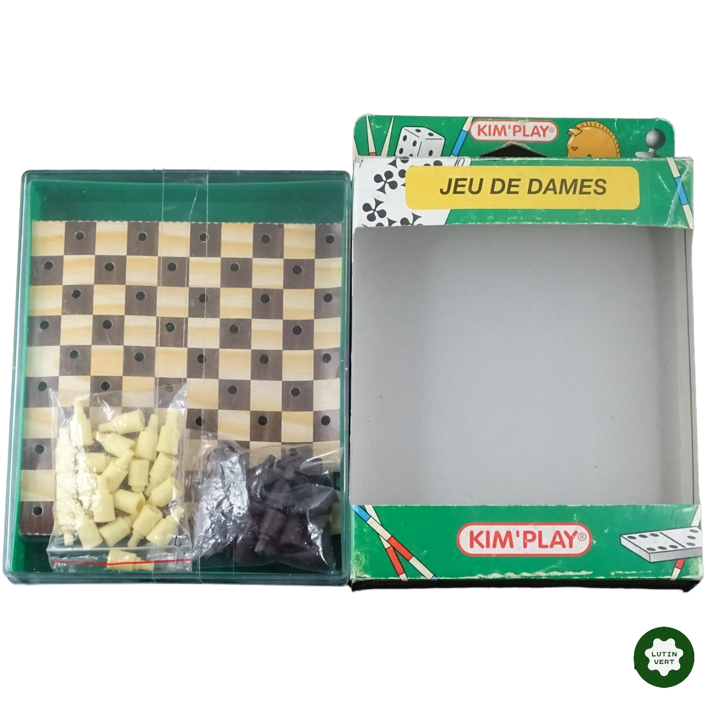 Jeu de dames occasion KIM’PLAY - Dès 6 ans | Lutin Vert