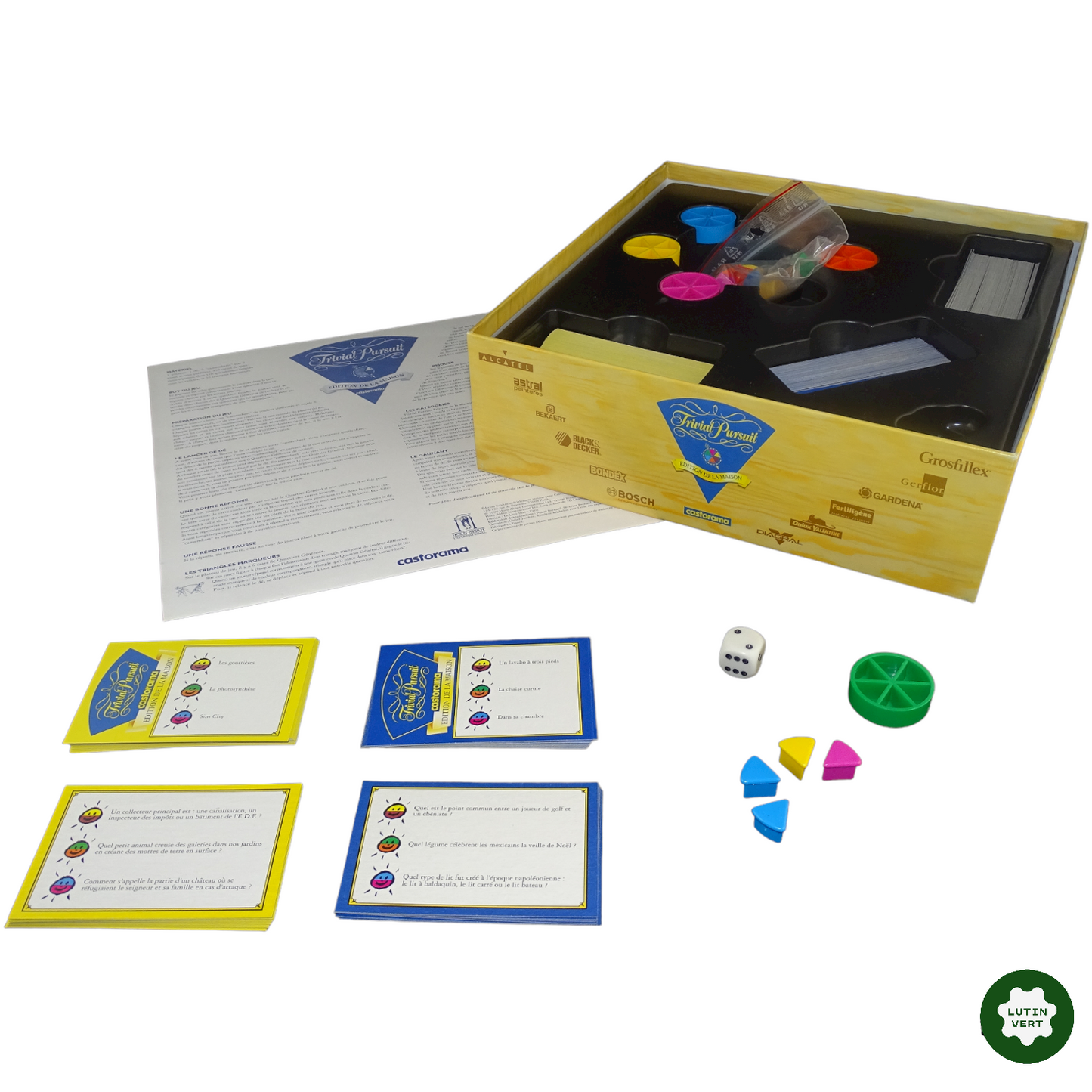 Trivial Pursuit Édition de la Maison Castorama occasion HORN ABBOT INTERNATIONAL - Dès 10 ans | Lutin Vert