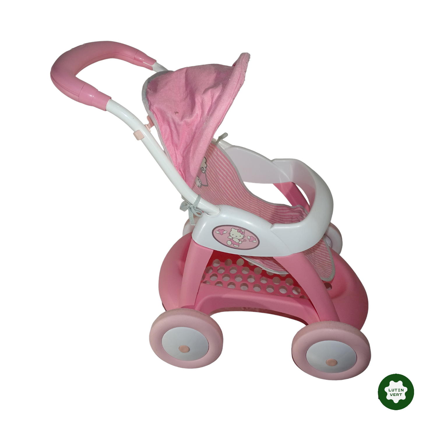 Poussette Chuli Pop Hello Kitty occasion SMOBY - Dès 18 mois | Lutin Vert