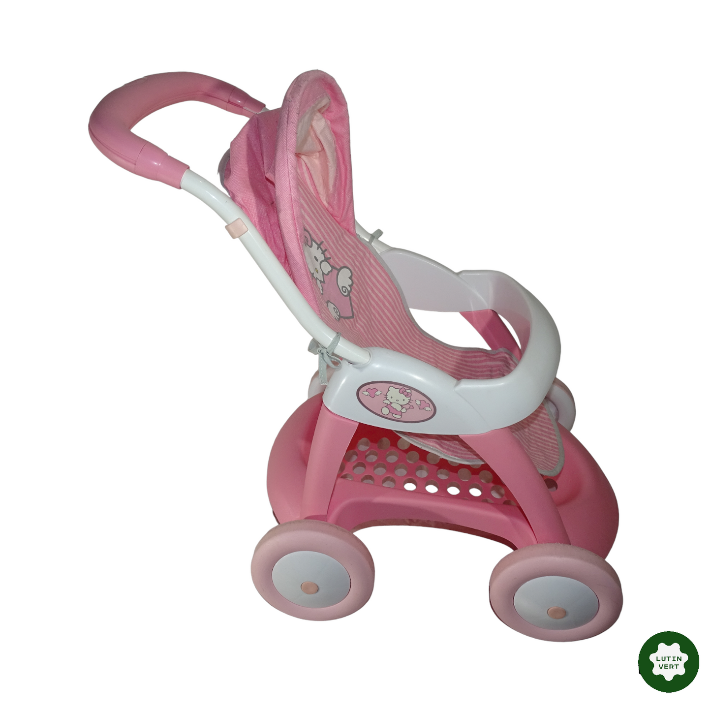 Poussette Chuli Pop Hello Kitty occasion SMOBY - Dès 18 mois | Lutin Vert