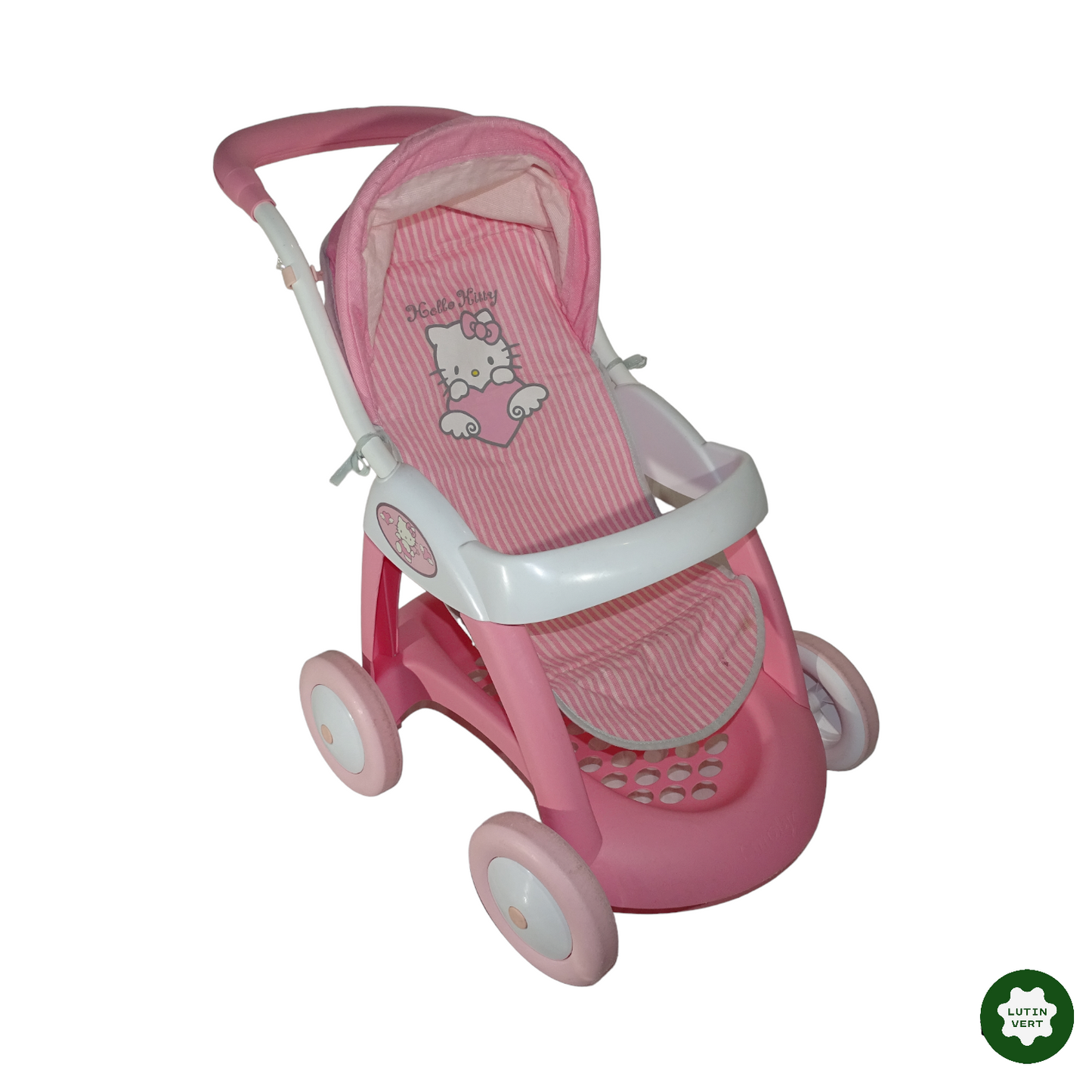 Poussette Chuli Pop Hello Kitty occasion SMOBY - Dès 18 mois | Lutin Vert